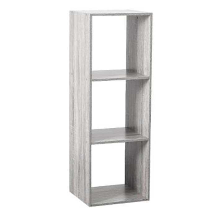 Paris Prix Étagère 3 Cases "Mix N Modul" 34cm Gris