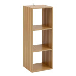 paris prix Étagère 3 Cases Mix "Tasso" 102cm Naturel