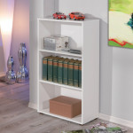 Paris Prix Étagère 3 Niveaux "Delnice" 110cm Blanc