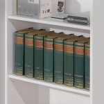 Paris Prix Étagère 3 Niveaux "Delnice" 110cm Blanc