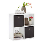 paris prix Étagère 4 Cases Design "Gaman" 70cm Blanc
