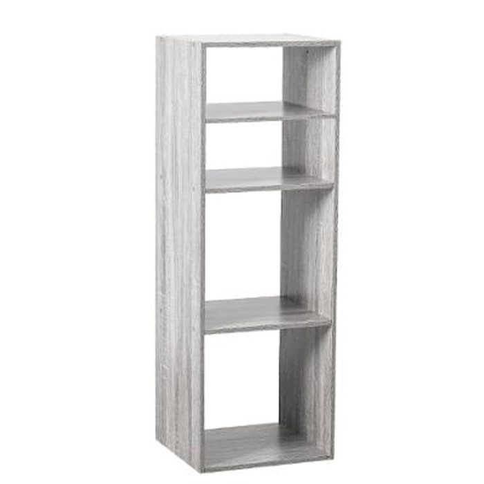 Paris Prix Étagère 4 Cases "Mix N Modul" 100cm Gris