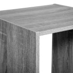 Paris Prix Étagère 4 Cases "Mix N Modul" 134cm Gris