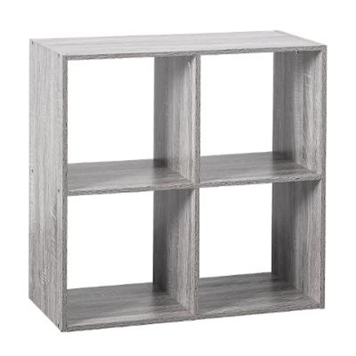 Paris Prix Étagère 4 Cases "Mix N Modul" 67cm Gris