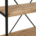 Paris Prix Étagère 4 Niveaux "Edena" 141cm Marron