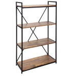 paris prix Étagère 4 Niveaux "Edena" 141cm Marron