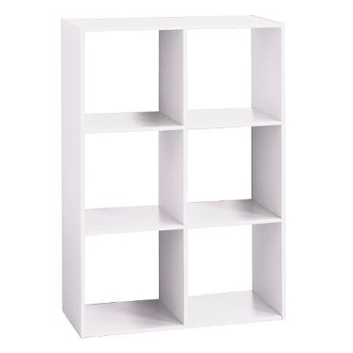 Paris Prix Étagère 6 Cases "Mix N Modul" 67cm Blanc