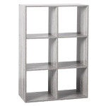 paris prix Étagère 6 Cases "Mix N Modul" 67cm Gris