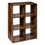 paris prix Étagère 6 Cases "Mix N Modul" 67cm Marron