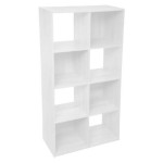 paris prix Étagère 8 Cases "Mix N'Modul" 134cm Blanc