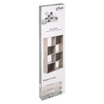 Paris Prix Étagère 8 Cases "Mix N'Modul" 134cm Gris