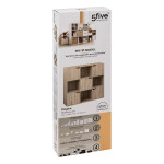 Paris Prix Étagère 9 Cases "Mix Modul" 100cm Naturel