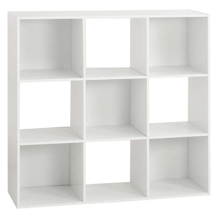Paris Prix Étagère 9 Cases "Mix N Modul" 100cm Blanc