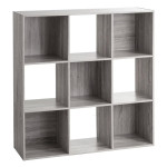 paris prix Étagère 9 Cases "Mix N Modul" 100cm Gris