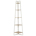 Paris Prix Étagère D'Angle "5 Niveaux" 180cm Blanc