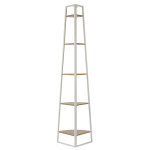 Paris Prix Étagère D'Angle "5 Niveaux" 180cm Blanc