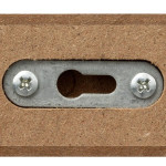 Paris Prix Étagère D'Angle Murale "Fixy" 25cm Blanc