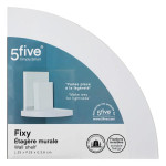 Paris Prix Étagère D'Angle Murale "Fixy" 25cm Blanc