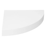 paris prix Étagère d'Angle Murale "Fixy" 25cm Blanc