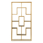 Paris Prix Étagère Design En Verre "Barad" 175cm Or