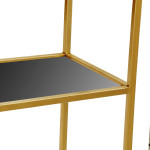Paris Prix Étagère Design En Verre "Barad" 175cm Or