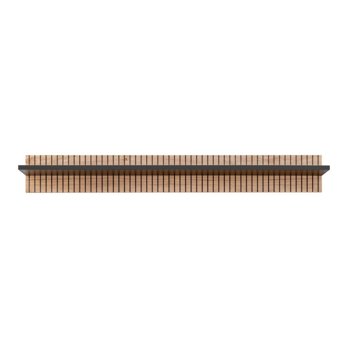 Paris Prix Étagère Design "Liam" 160cm Naturel & Noir