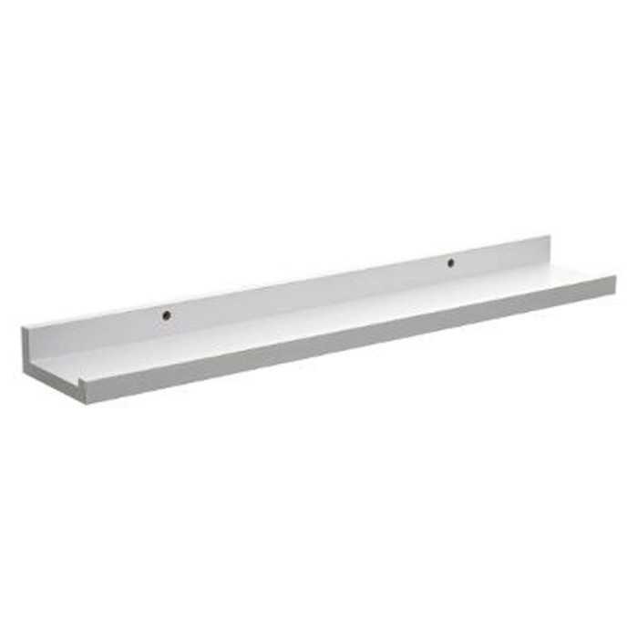 Paris Prix Étagère Murale à Rebord "Fixy" 58cm Blanc
