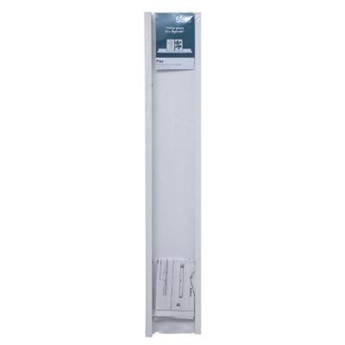 Paris Prix Étagère Murale à Rebord "Fixy" 58cm Blanc