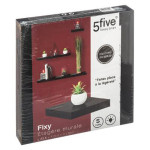 Paris Prix Étagère Murale Carré "Fixy" 24cm Noir