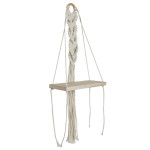 Paris Prix Étagère Murale Déco "Boho" 62cm Beige