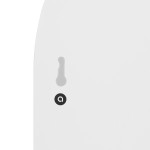 Paris Prix Étagère Murale Déco "Soleya" 45cm Blanc