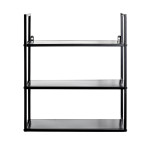 Paris Prix Étagère Murale Design "Gavana" 58cm Noir