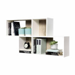 paris prix Étagère Murale Design "Orian" 100cm Blanc