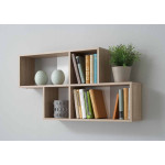 Paris Prix Étagère Murale Design "Orian" 100cm Chêne