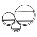 Paris Prix Étagère Murale Design "Tokyo" 90cm Noir