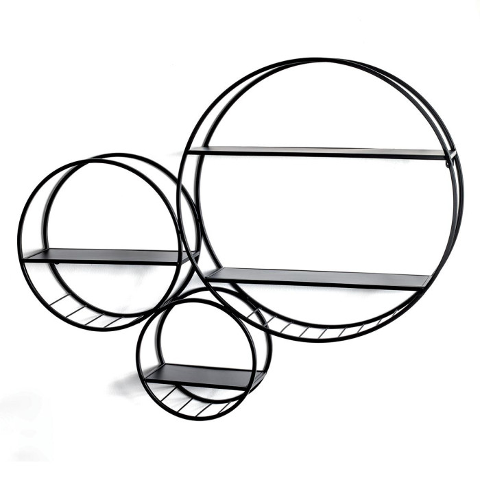 Paris Prix Étagère Murale Design "Tokyo" 90cm Noir