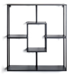 paris prix Étagère Murale Design "Tybia" 70cm Noir