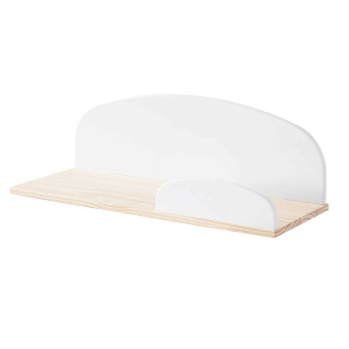Paris Prix Étagère Murale "Kiddy" 60cm Blanc