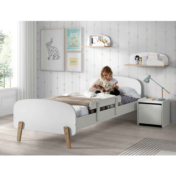 Paris Prix Étagère Murale "Kiddy" 60cm Blanc