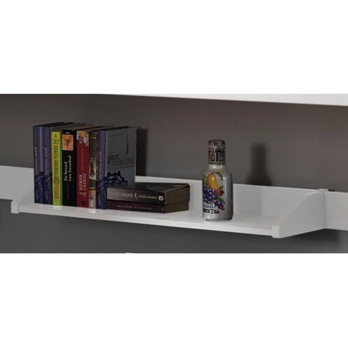 Paris Prix Etagère Pour Lit "Pino" 79cm Blanc