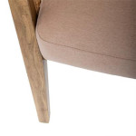 Paris Prix Fauteuil Cannage Design "Koza" 78cm Taupe