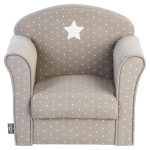 Paris Prix Fauteuil Club "Enfant" 50cm Taupe