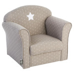 paris prix Fauteuil Club "Enfant" 50cm Taupe