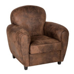 paris prix Fauteuil Club "Stanis" 86cm Marron