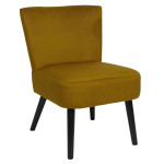 Paris Prix Fauteuil Crapaud "Giulia" 76cm Jaune