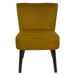 Paris Prix Fauteuil Crapaud "Giulia" 76cm Jaune