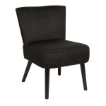 paris prix Fauteuil Crapaud "Giulia" 76cm Noir