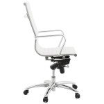 Paris Prix Fauteuil De Bureau "Lazio" 113cm Blanc