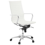 paris prix Fauteuil de Bureau "Lazio" 113cm Blanc
