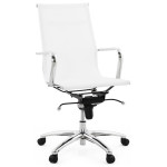 paris prix Fauteuil de Bureau "Oro" 113cm Blanc